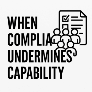 When Compliance Undermines Capability: The Structural Irony of Project Teams Όταν η Συμμόρφωση Υπερισχύει της Ικανότητας